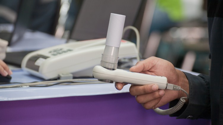tüdőfunkciós vizsgálat spirometria kivizsgálás leírás