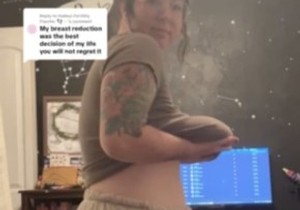 Žena morala da smanji grudi