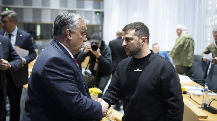 A Nemzeti Közszolgálati Egyetem docense szerint Putyin nem örül annak, hogy Volodimir Zelenszkij ukrán elnök meghívására Orbán Viktor kijevbe látogathat / Fotó: MTI/Miniszterelnöki Sajtóiroda/Fischer Zoltán