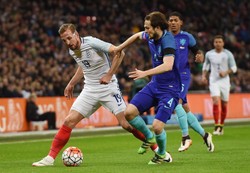 "Pomarańczowi" wygrali na Wembley. Anglia - Holandia 1:2. Zobacz gole