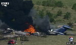 Samolot rozbił się w czasie startu i płonął jak pochodnia. To prawdziwy cud, że wszyscy przeżyli! [WIDEO]