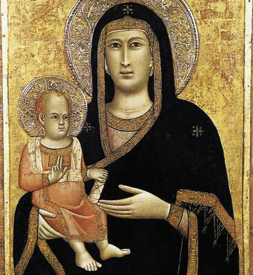Obraz "Madonna i dzieciątko" przez bardzo długi czas uznawany był za kopię. Dopiero teraz odkryto, że jest to dzieło włoskiego malarza Giotto di Bondone