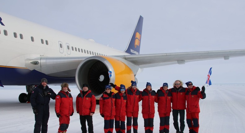 Large Boeing and Airbus jetliners have been landing on Antarctica's icy runways for over a decade.Icelandair