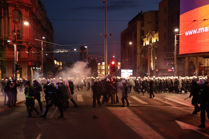 Incidenti ispred Predsedništva