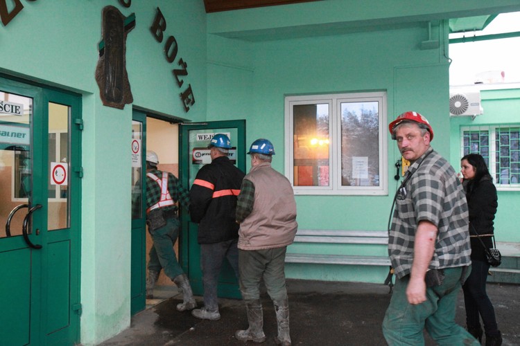 Akcja ratownicza w kopalni Rudna