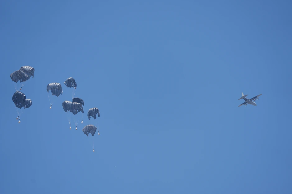 Humanitarna pomoć za Gazu iz vazduha 27. jula