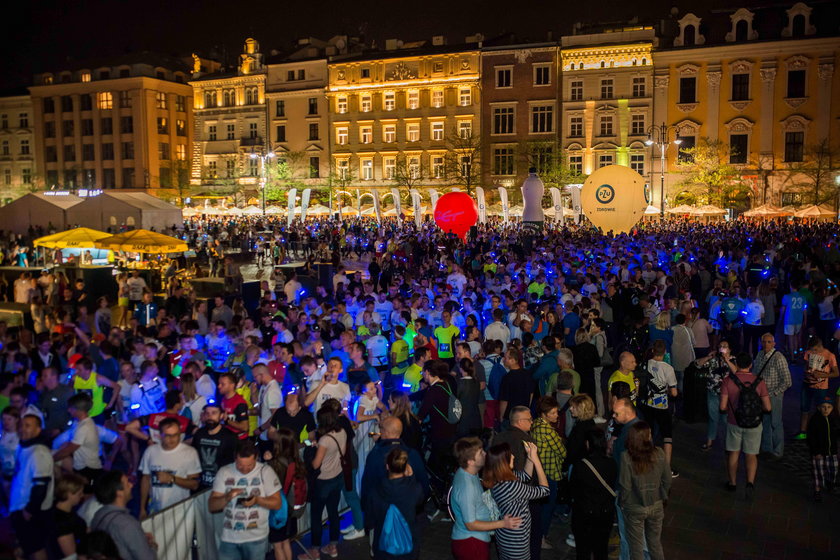 Cracovia Maraton. Wyjątkowy bieg nocny na 10 km w Krakowie