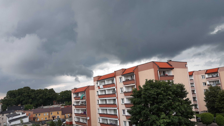 Burza w Starogardzie Gdańskim