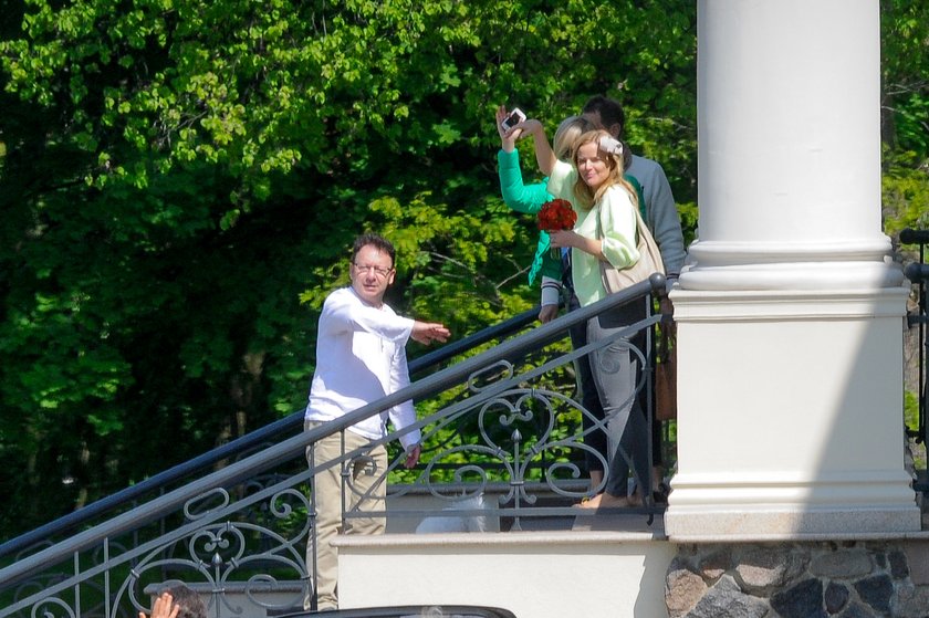 Monika Richardson i Zbigniew Zamachowski 