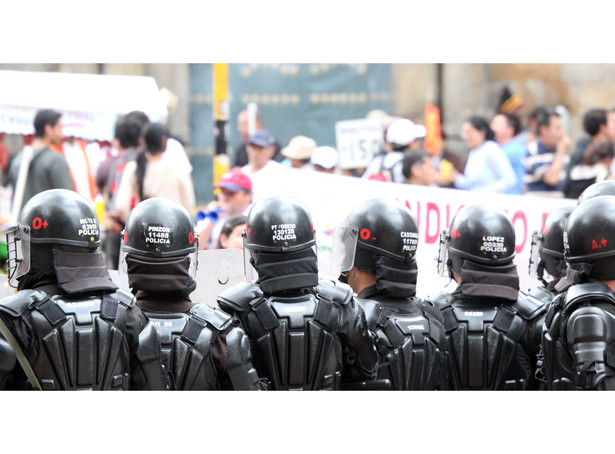 Kolumbia, zamieszki w Bogocie