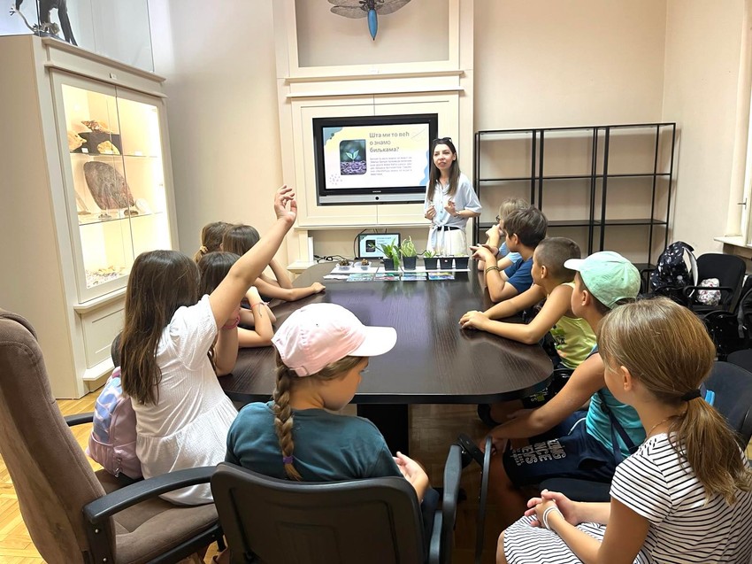 Letnja škola u Prirodnjačkom muzeju u Beogradu