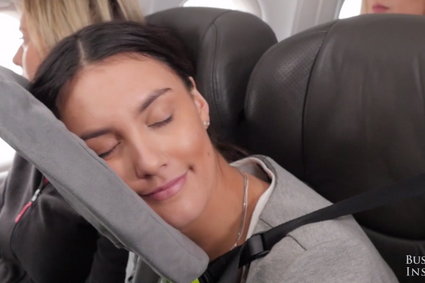 Poduszka, która zmieni życie pasażerów linii lotniczych