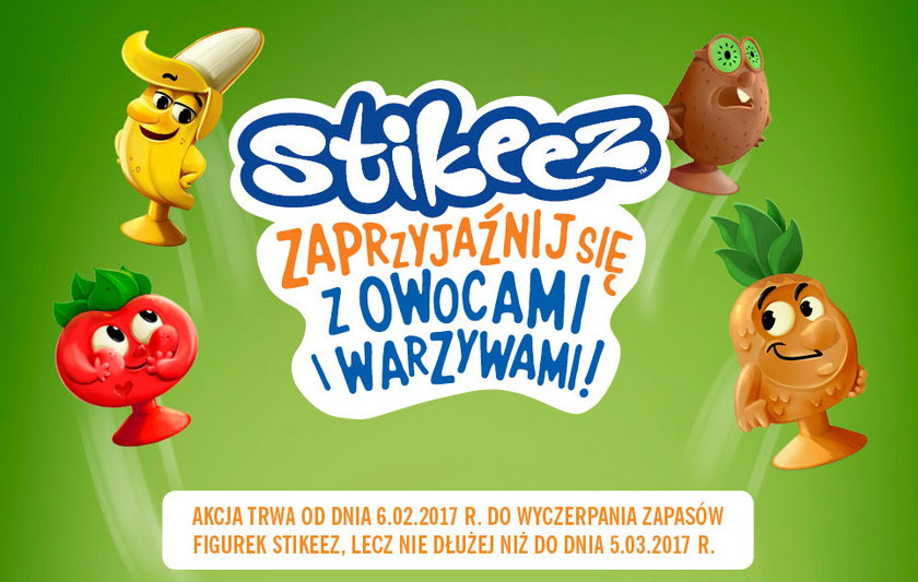 Stikeez - figurki z Lidla