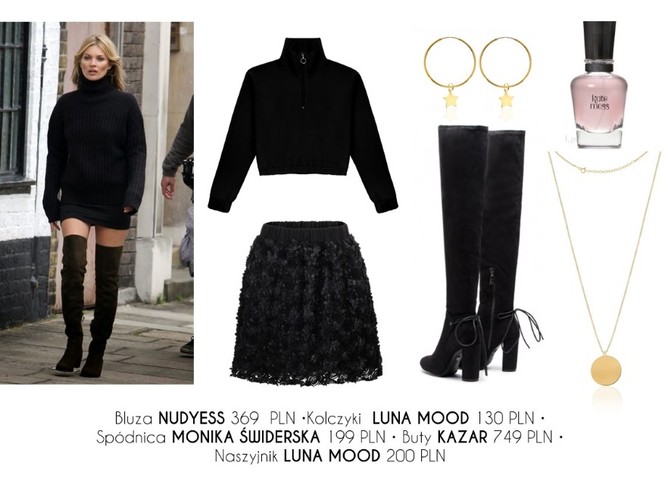STYLIZACJE inspirowane Kate Moss