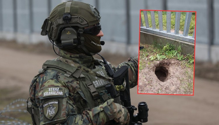Odkryli tunel na granicy z Białorusią. Tak próbowali dostać się do Polski
