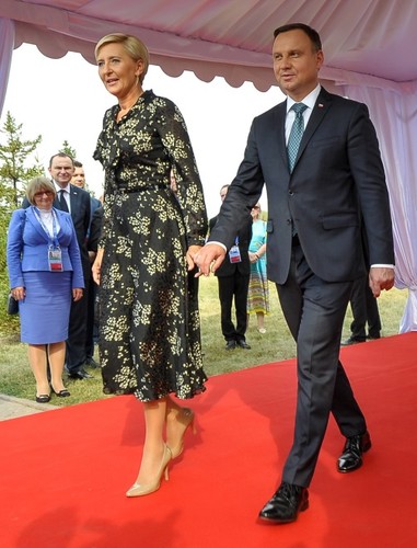 Agata Kornhauser-Duda i Andrzej Duda