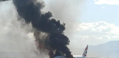 Pożar w samolocie: pasażerowie zostali ranni!