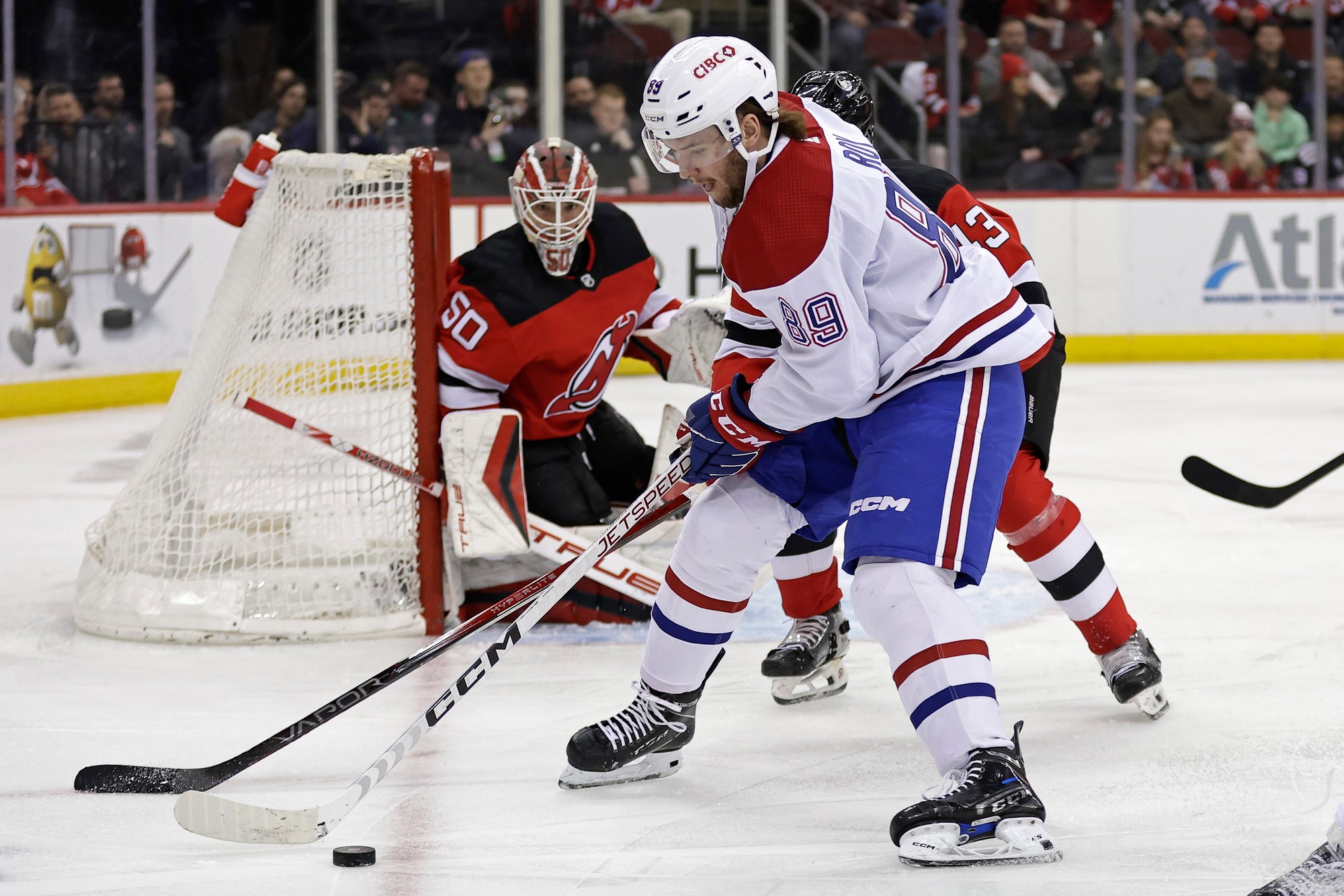 Zápas NHL: New Jersey Devils - Montreal Canadiens.