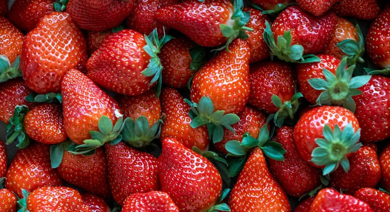 Strawberries.