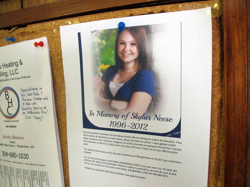 Bila je odlična učenica i primerno dete Skajler je 5. jula 2012. posle posla otišla kući, a sutradan je otac ustanovio da nije spavala kod kuće. Tragovi koje je ostavila za sobom ukazivali su na to da je pobegla kroz prozor.