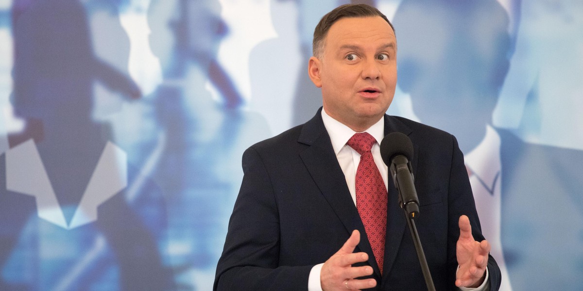 Prezydent Andrzej Duda