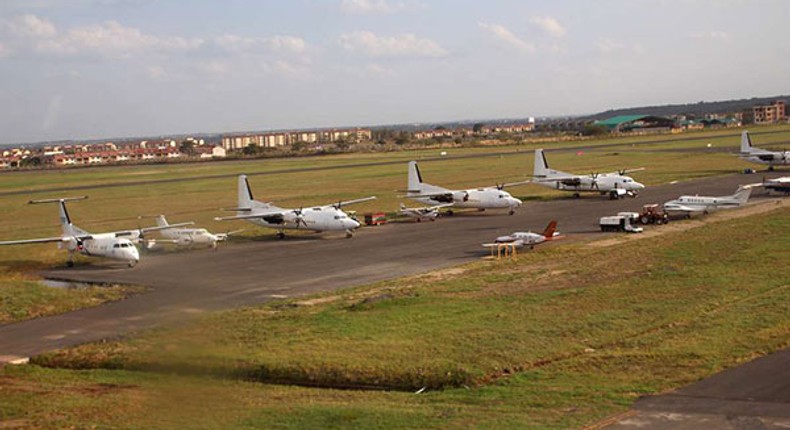 A section of Wilson Airport