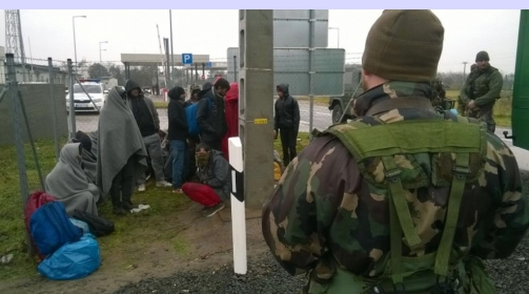 61 migránst fogtak el Ásotthalom közelében /Fotó: police.hu