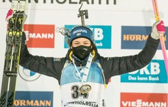 PŚ w biathlonie: Triumf Oeberg, pierwsze punkty Polek