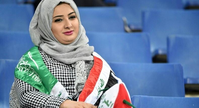 Women were only allowed buy tickets in 'family' areas for the Italian Super Cup in Jeddah.