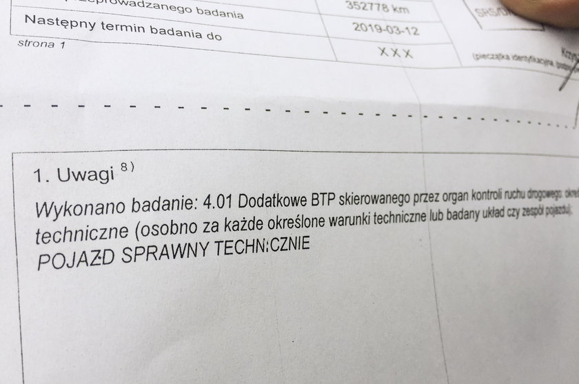 Przypisali nam wyciek z auta, a to z radiowozu się lało!