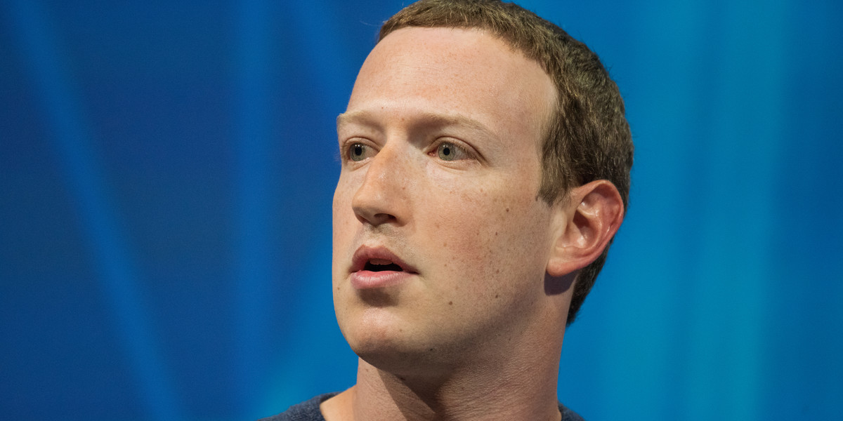 Mark Zuckerberg, prezes Meta i założyciel Facebooka. 