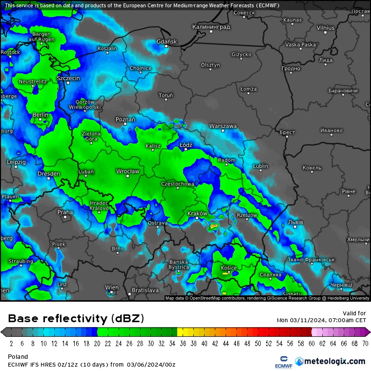 Przyszły tydzień rozpoczniemy chmurami i zdecydowanie większą ilością deszczu