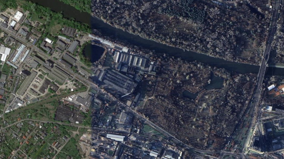 Obszar przewidziany do zabudowy fot. google maps