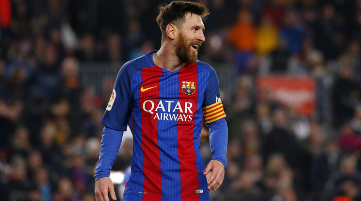 Messi aláírta új szerződését az Adidas-szal /Fotó: AFP