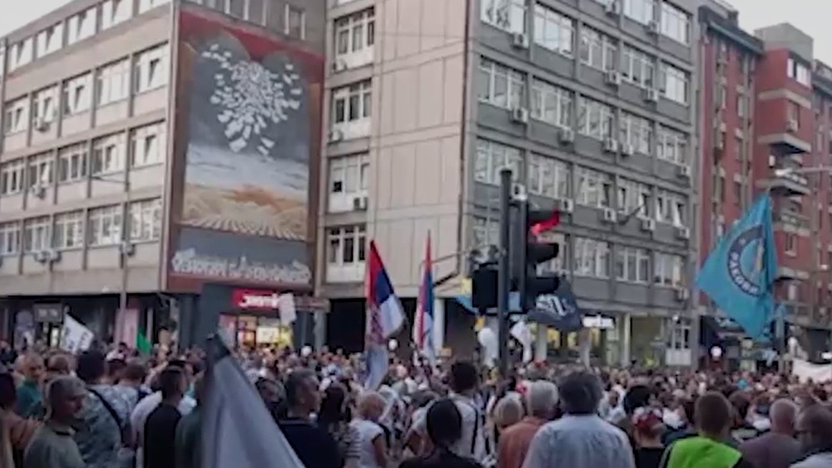 Protest u Valjevu 
