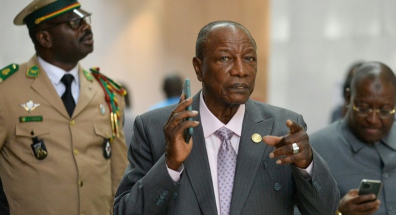 Guinea's President, Alpha Condé