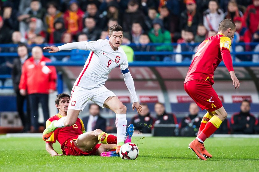 26.03.2017 CZARNOGORA - POLSKA KWALIFIKACJE MISTRZOSTW SWIATA FIFA 2018 PILKA NOZNA