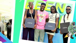 Oraimo thrills fans at Ikeja City Mall store opening