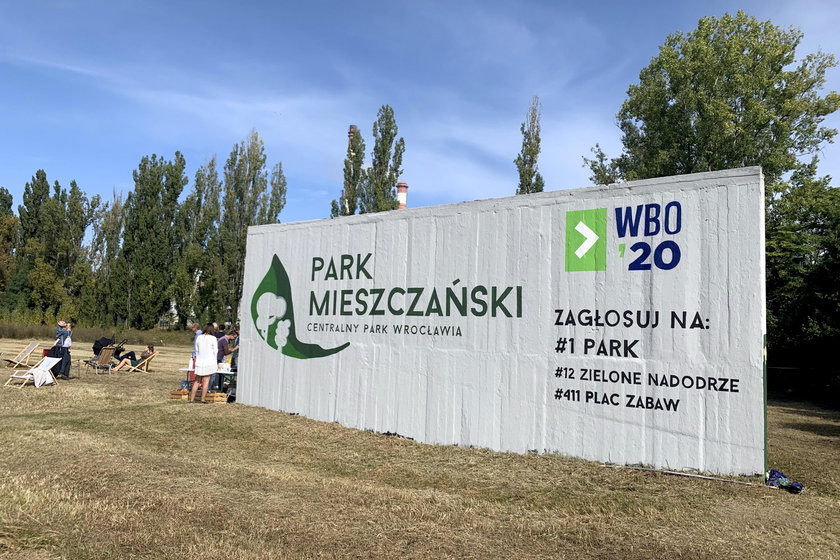 Mieszkańcy chcą, aby na Kępie Mieszczańskiej powstał park