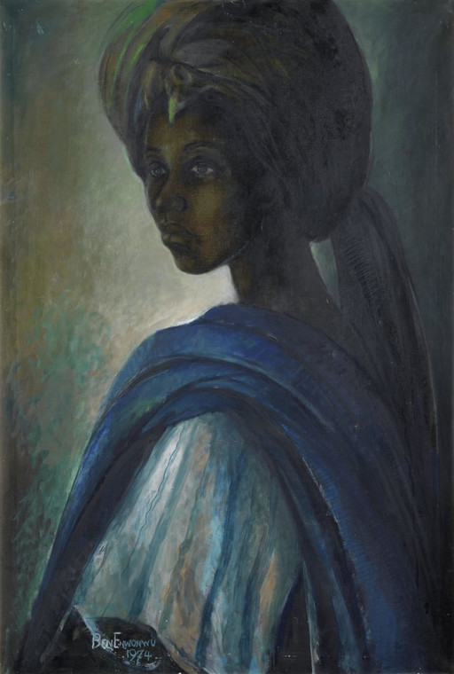 Obraz księżniczki Adetutu "Tutu" Ademiluyi Bena Enwonwu'a