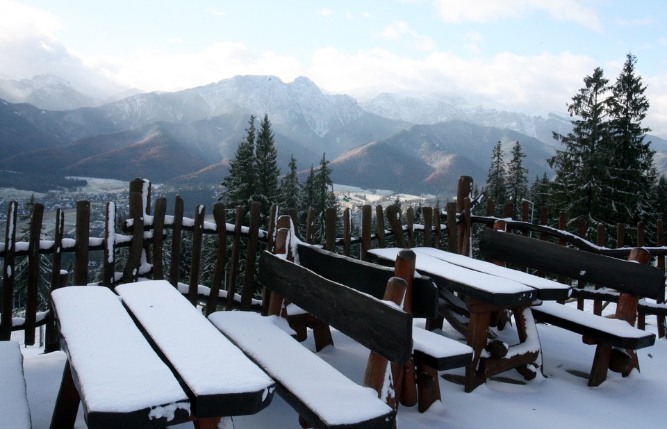 ZAKOPANE OPADY ŚNIEGU