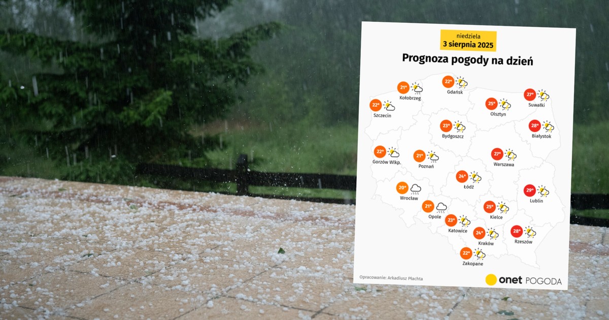 To będzie niebezpieczny dzień w pogodzie. Silne burze przetoczą się przez kilka regionów