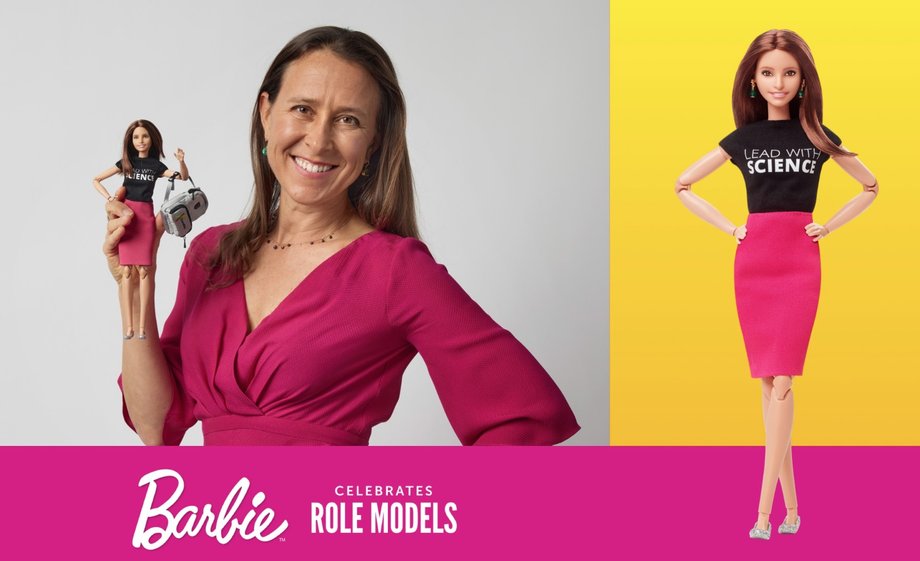 Lalka Barbie z Anne Wojcicki