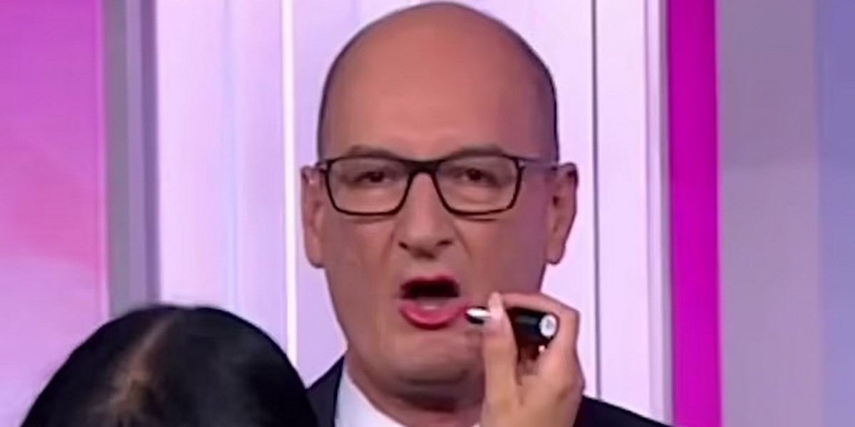 David "Kochie" Koch w programie śniadaniowym "Sunrise".