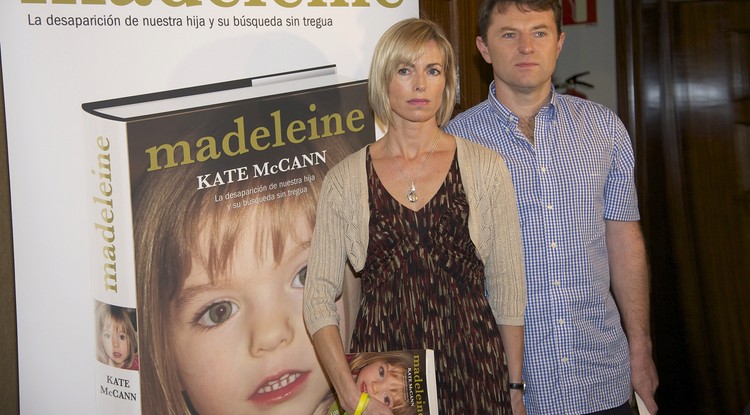 Maddie McCann szülei annyira, de annyira reménykednek! Fotó: Northfoto