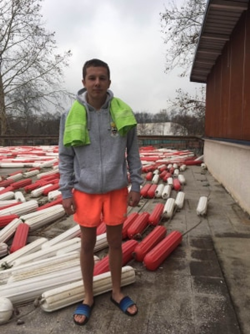 Miodrag Stajić željno išečkuje plivanje za Časni krst