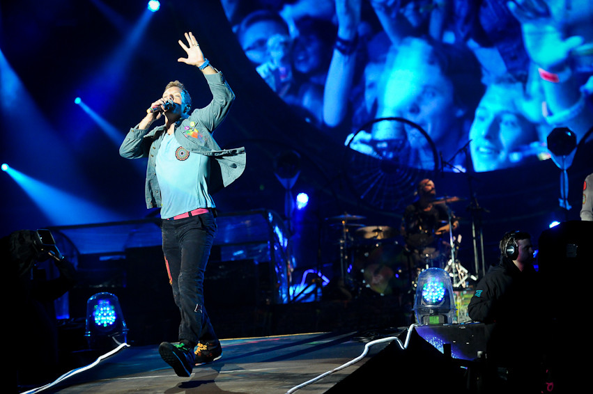 Coldplay w Warszawie (fot. Artur Rawicz/Onet.)