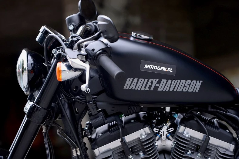 Harley-Davidson Roadster z bliska