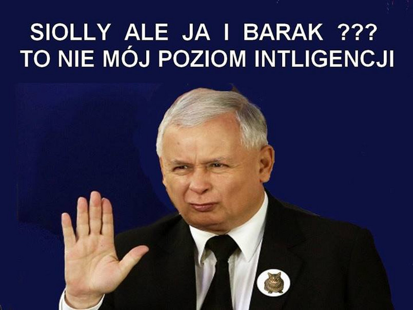 Dlaczego prezesa Kaczyńskiego nie było na przemówieniu Baracka Obamy? Czyżby różnica w poziomach inteligencji? CZYTAJ WIĘCEJ>>> Sikorski o hospitalizacji prezesa PiS: To mógł być foch z zaplanowanym alibi
