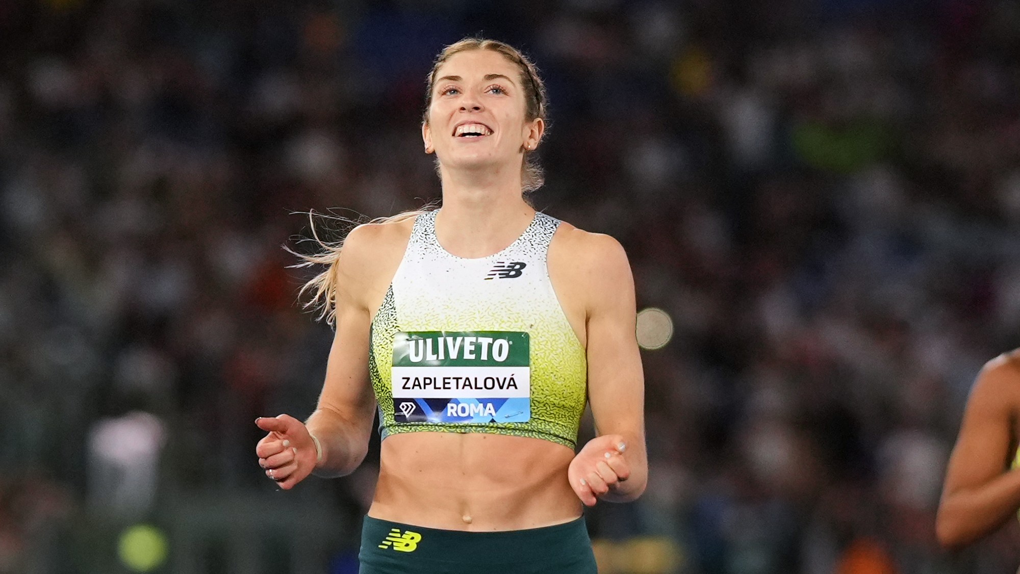 Slovenská atlétka Emma Zapletalová. 